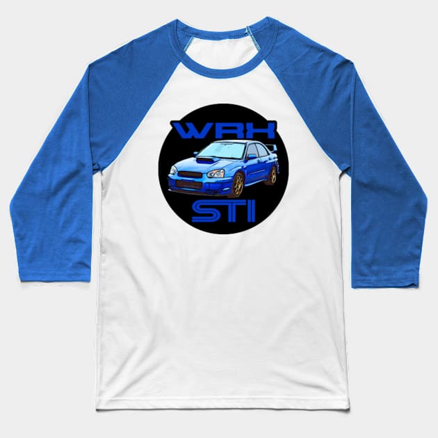 Subaru WRX STI Baseball T-Shirt by Gamers Gear